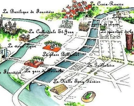 לינה וארוחת בוקר Chez Tatiana ליון